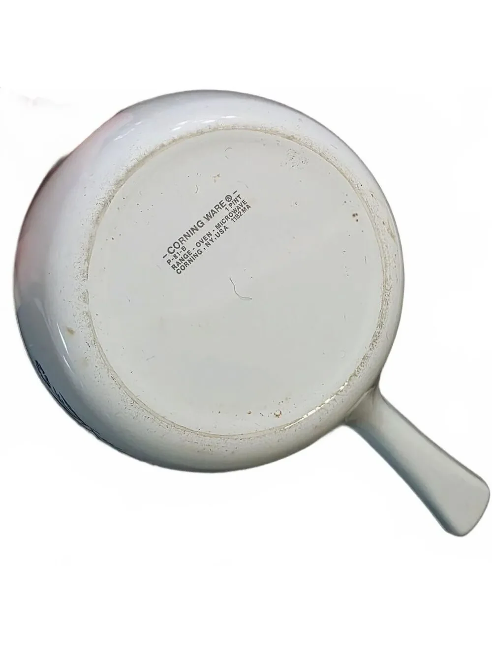 Vintage Corning Ware P-81-B 1 Pint Saucepan Menuette Stovetop Oven Microwave